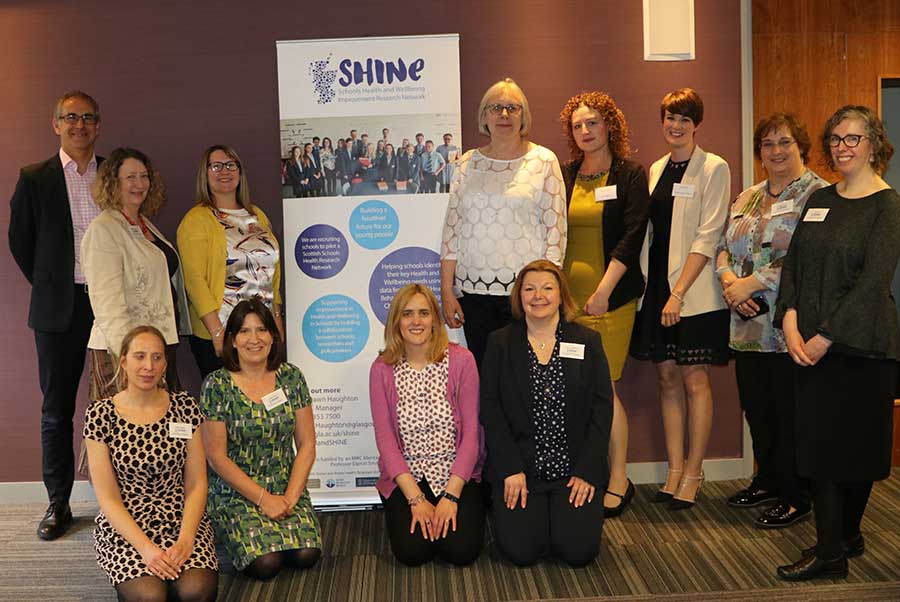 Welsh and Scottish collaborators at SHINE conference